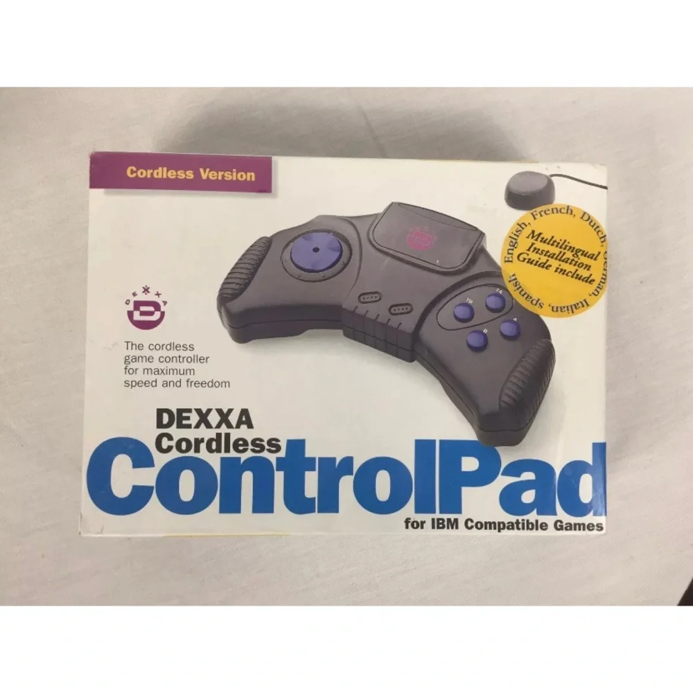NEW! VTG 1994 Dexxa Control Pad For IBM Compatible PC Games SEALED!